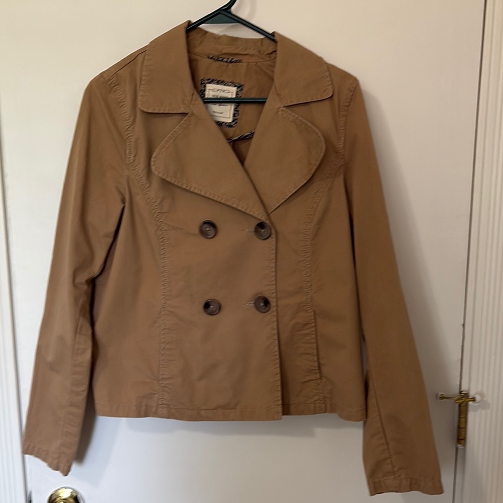 Old Navy Women's Camel Pea Coat